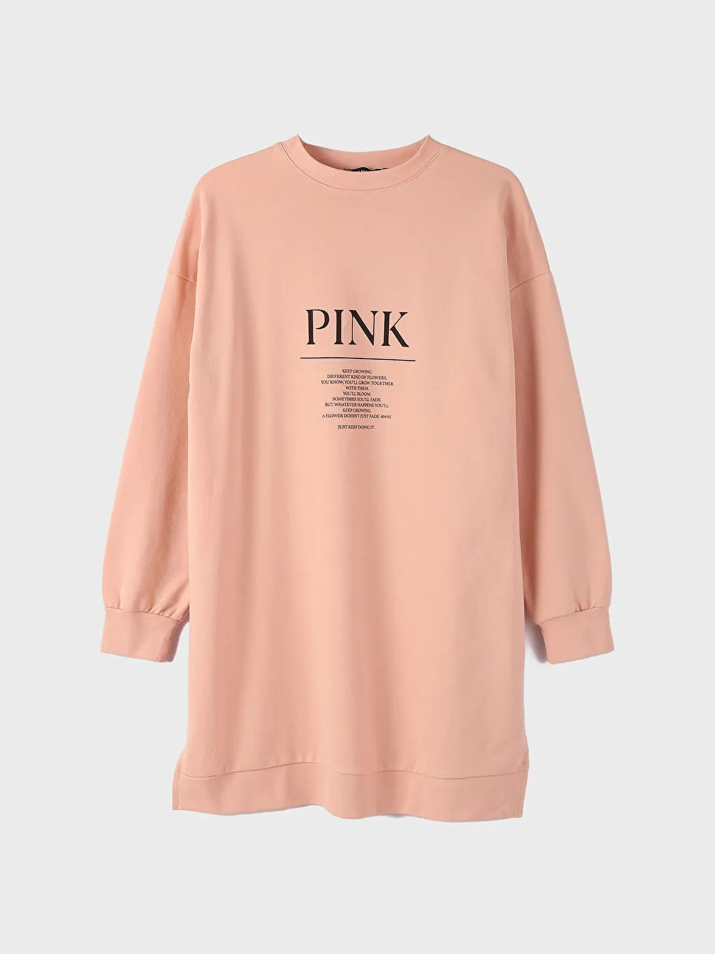 تونيك-كم-طويل-مطبوع-بياقة-قمع-للسيدات